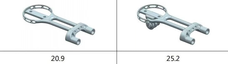 3D-Printed Titanium Stem Computer Mount (Custom Fit)