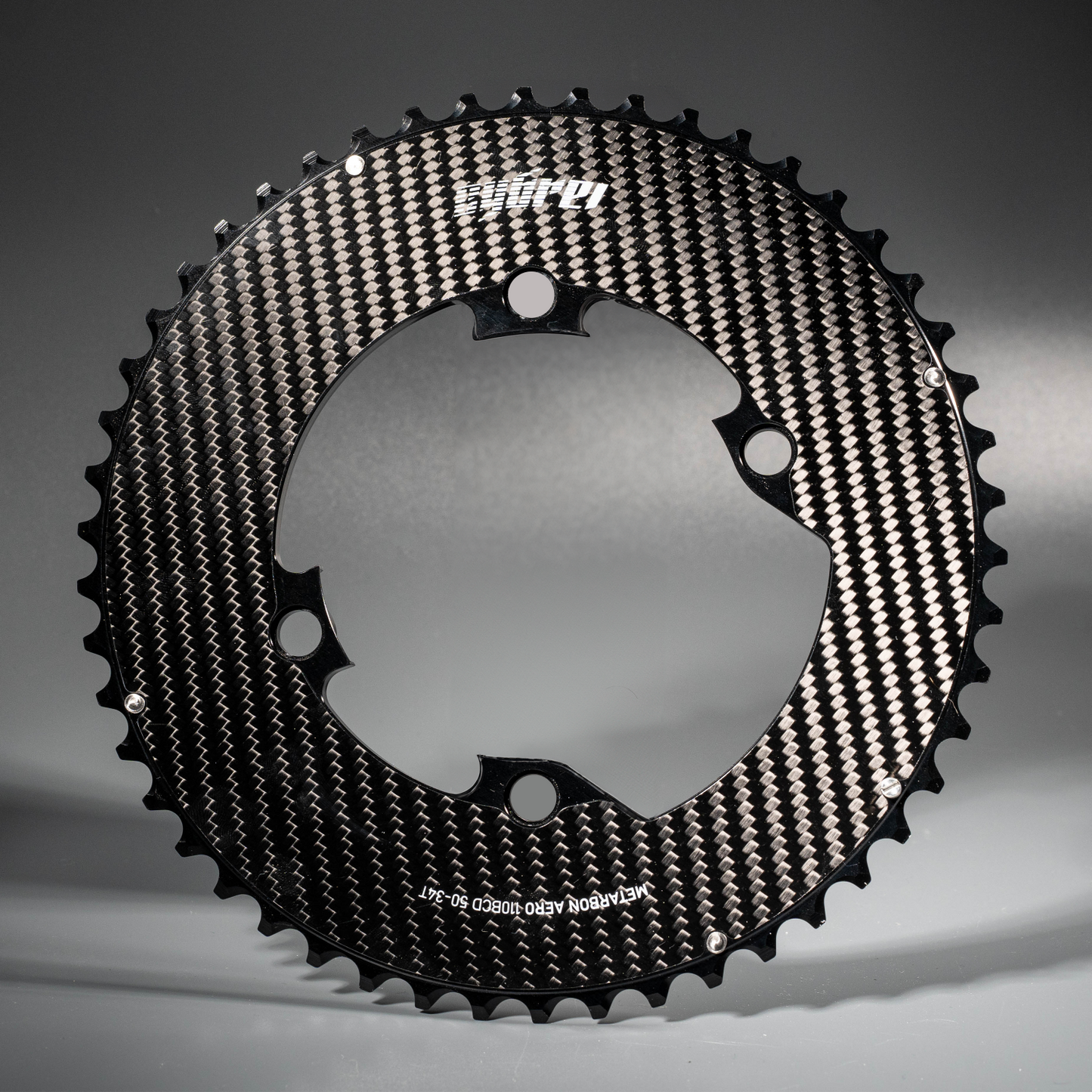 CYBREI METARBON AERO 2X Carbon Chainring Combo (110×4 BCD)