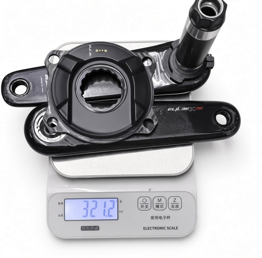Elilee X260 X-Novanta Carbon Crankset + EK01 Carbon Power Meter Ultralight Bundle
