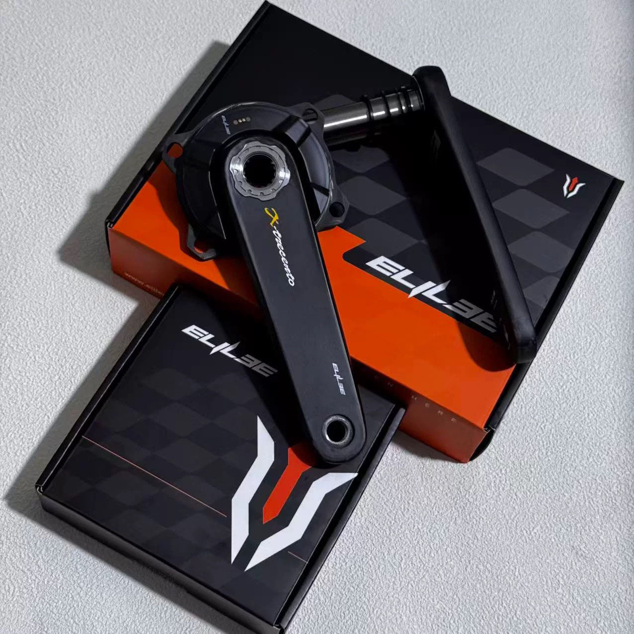 Elilee X-Trecento Carbon Crankset + EK01 Carbon Power Meter Ultralight Bundle